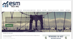 Desktop Screenshot of esmtax.com